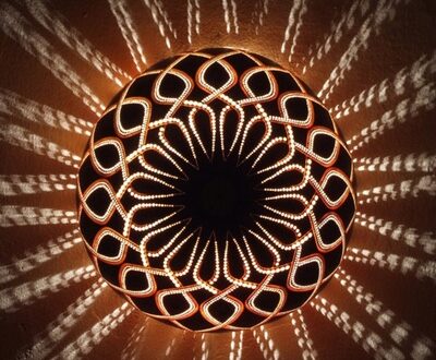 Необычайной красоты тыквы-светильники от Przemek